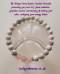 Tachyon Rose Quartz & Natural Howlite Bracelet