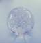 Tachyon Glass Sphere clear with bubbles, 80 mm
