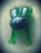 Tachyon Green Glass Frog, 4 cm