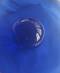Tachyon Glass Energy Sphere, 8 cm, ocean blue