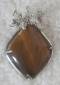 Tachyon Pendant, Tiger eye, with ornament