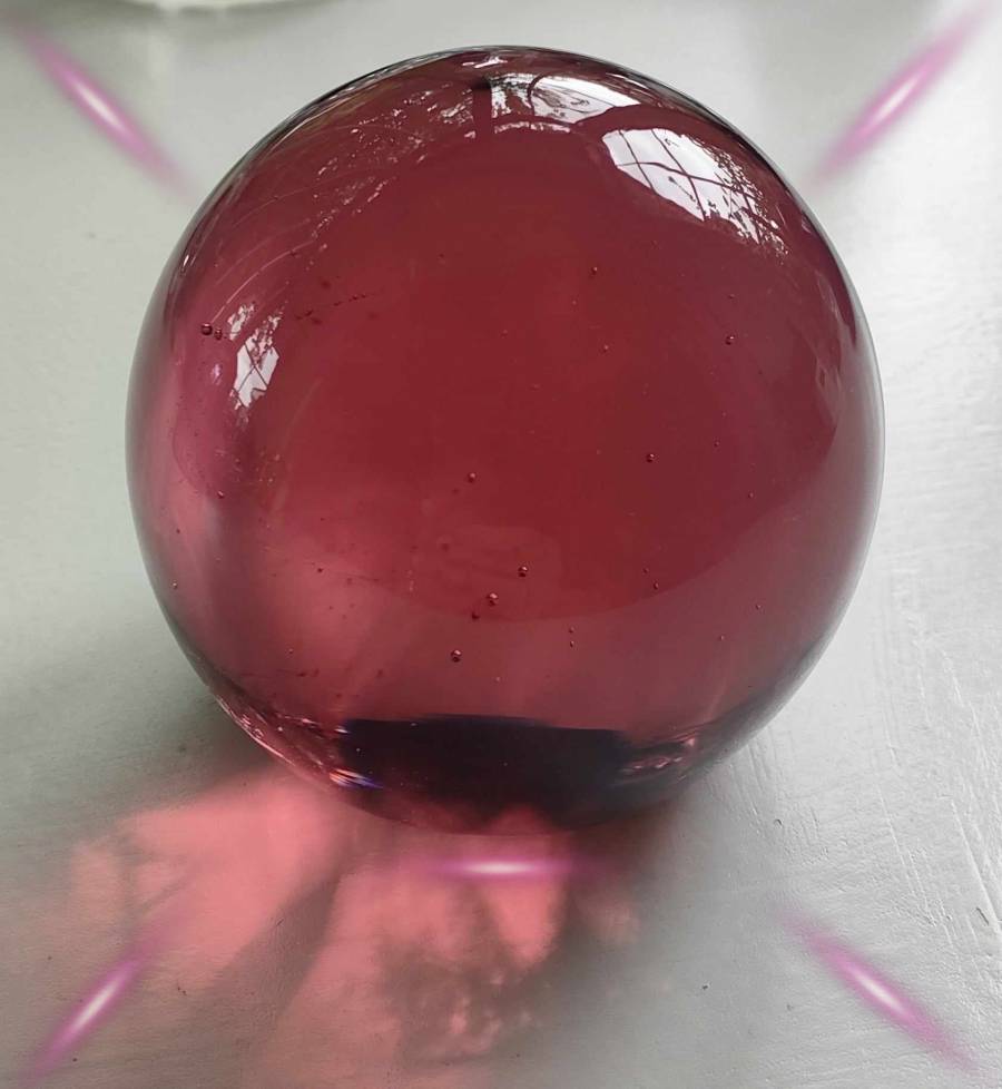 Tachyon Sphere Peach Rose, 90 cm
