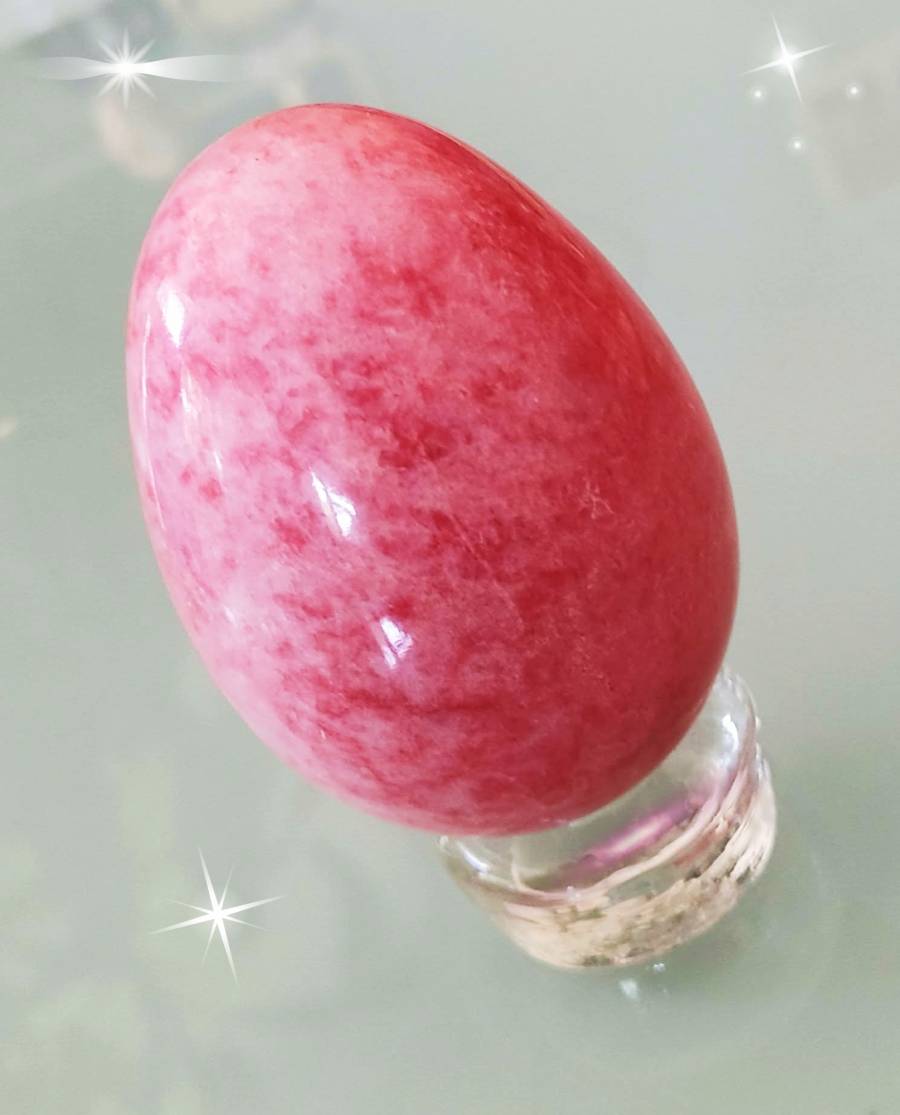 Tachyon Zoisite Egg Gemstone 9 cm