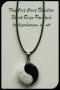 The Tachyon Obsidian Black Onyx Pendant