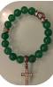Tachyon Aventurin Bracelet with Jesus Cross