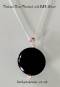 Tachyon Onyx Pendant, 925 Silver
