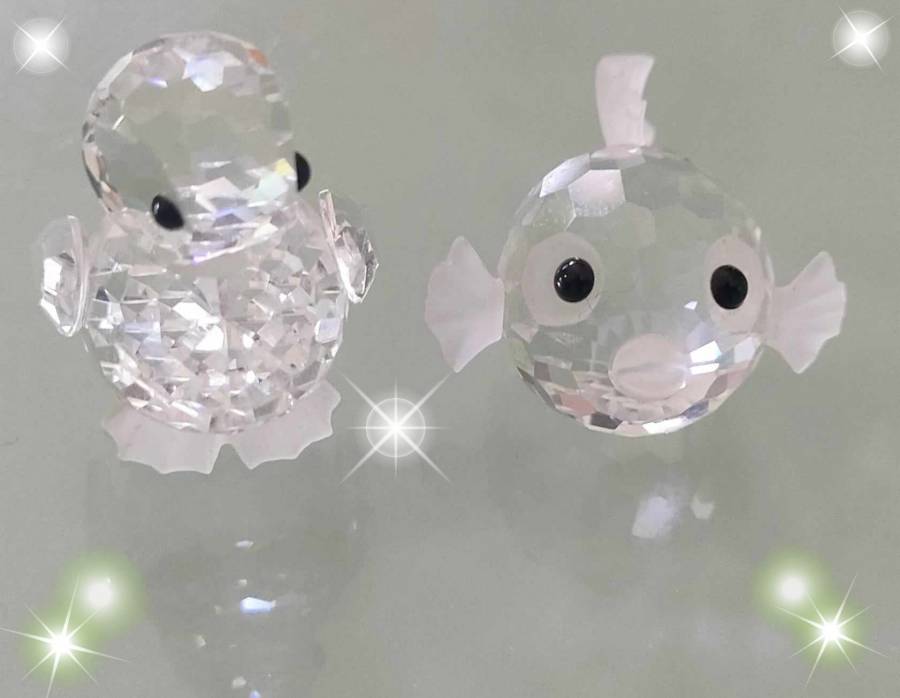 Tachyon Glass Crystal Fish/Bird Ornaments 